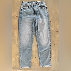 Curvy mom jeans size 6 short